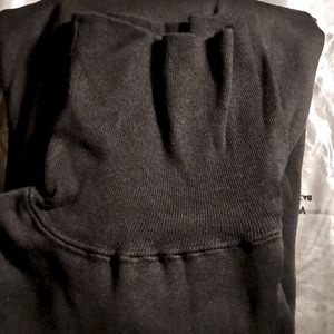 NEW BLACK TURTLENECK SHIRT TOP 4 6 8 SMALL, Firm